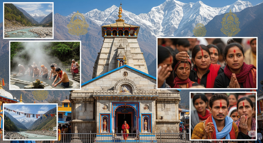 बद्रीनाथ मंदिर उत्तराखंड, हिमालय की गोद में भगवान विष्णु धाम भारत की टॉप 10 धार्मिक यात्रा